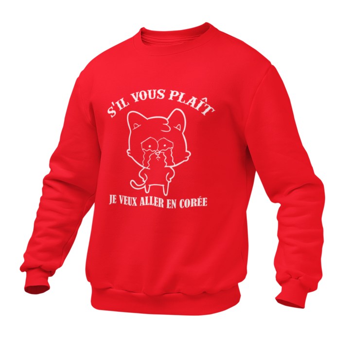 Pull Rouge Chat