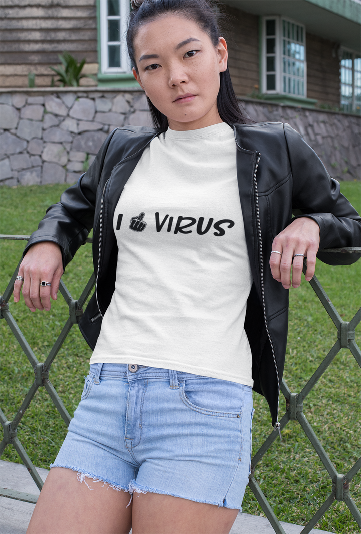 T Shirt Humoristique Fuck Virus | France Corée du Sud