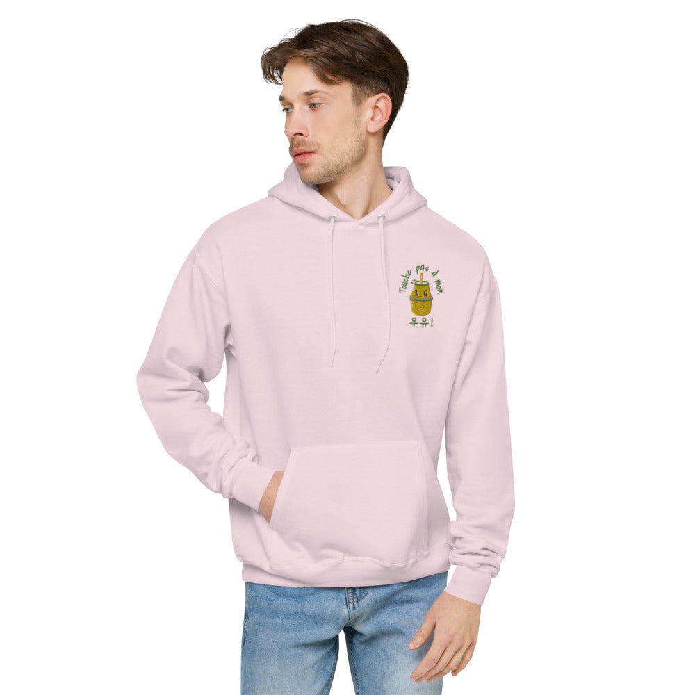 Sweat Rose Lait Coréen Brodé