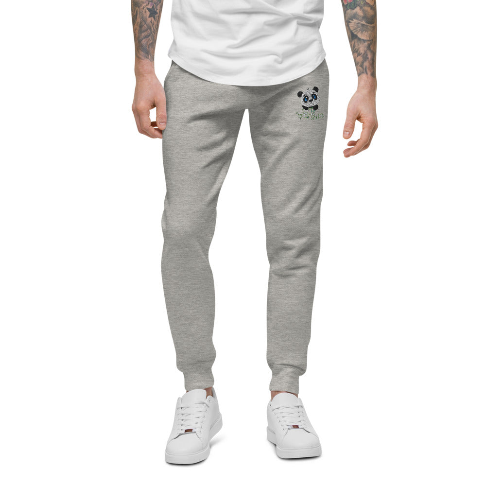 Pantalon de Survêtement Panda Gris Clair