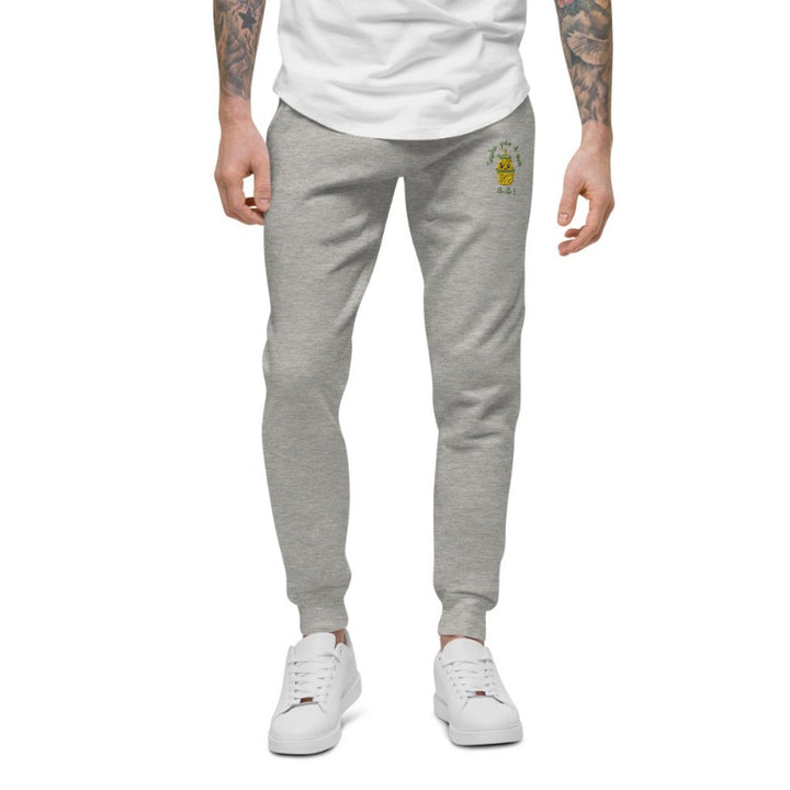 Pantalon de Survêtement Gris Lait Coréen