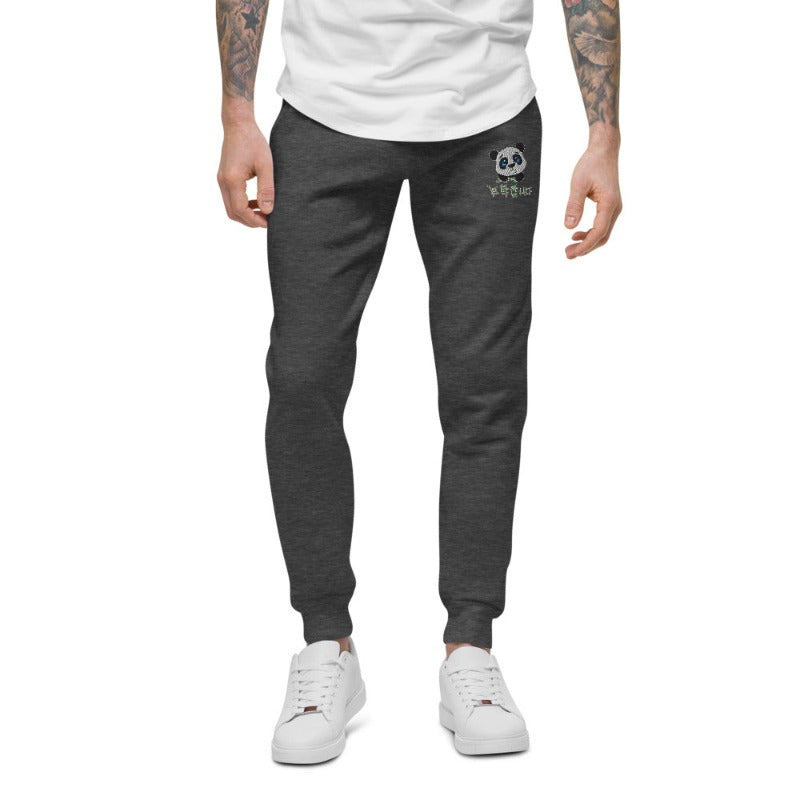 Pantalon de Survêtement Panda Gris Foncé