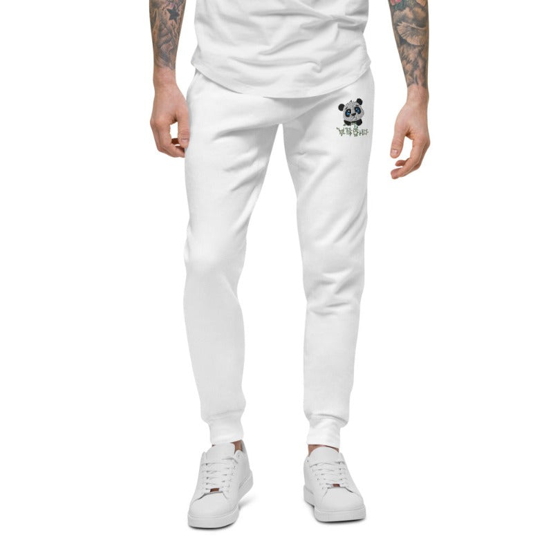 Pantalon de Survêtement Panda Blanc