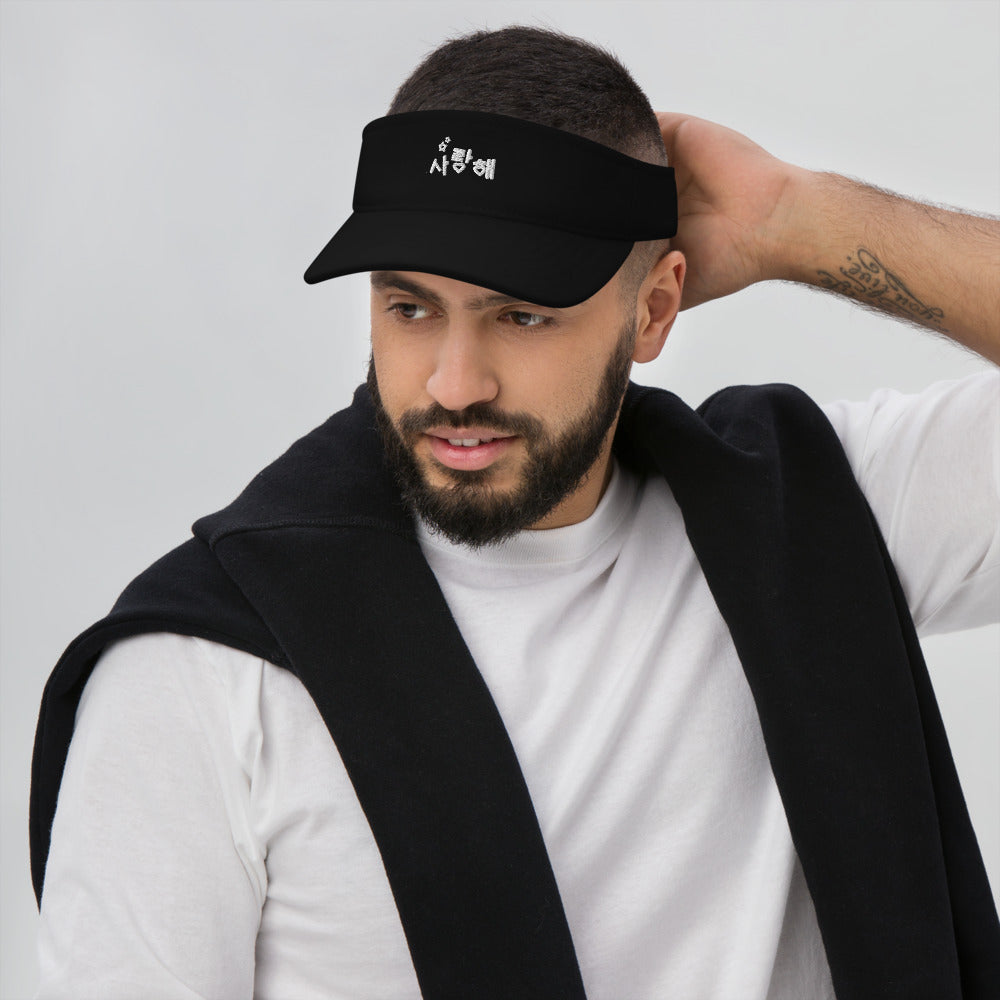 Casquette Visière Noir