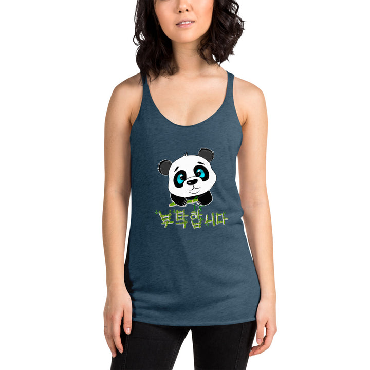 Débardeur Femme Panda Indigo